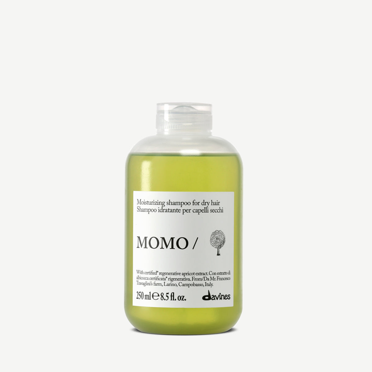 Davines ES International MOMO Shampoo - Champú hidratante para cabello seco