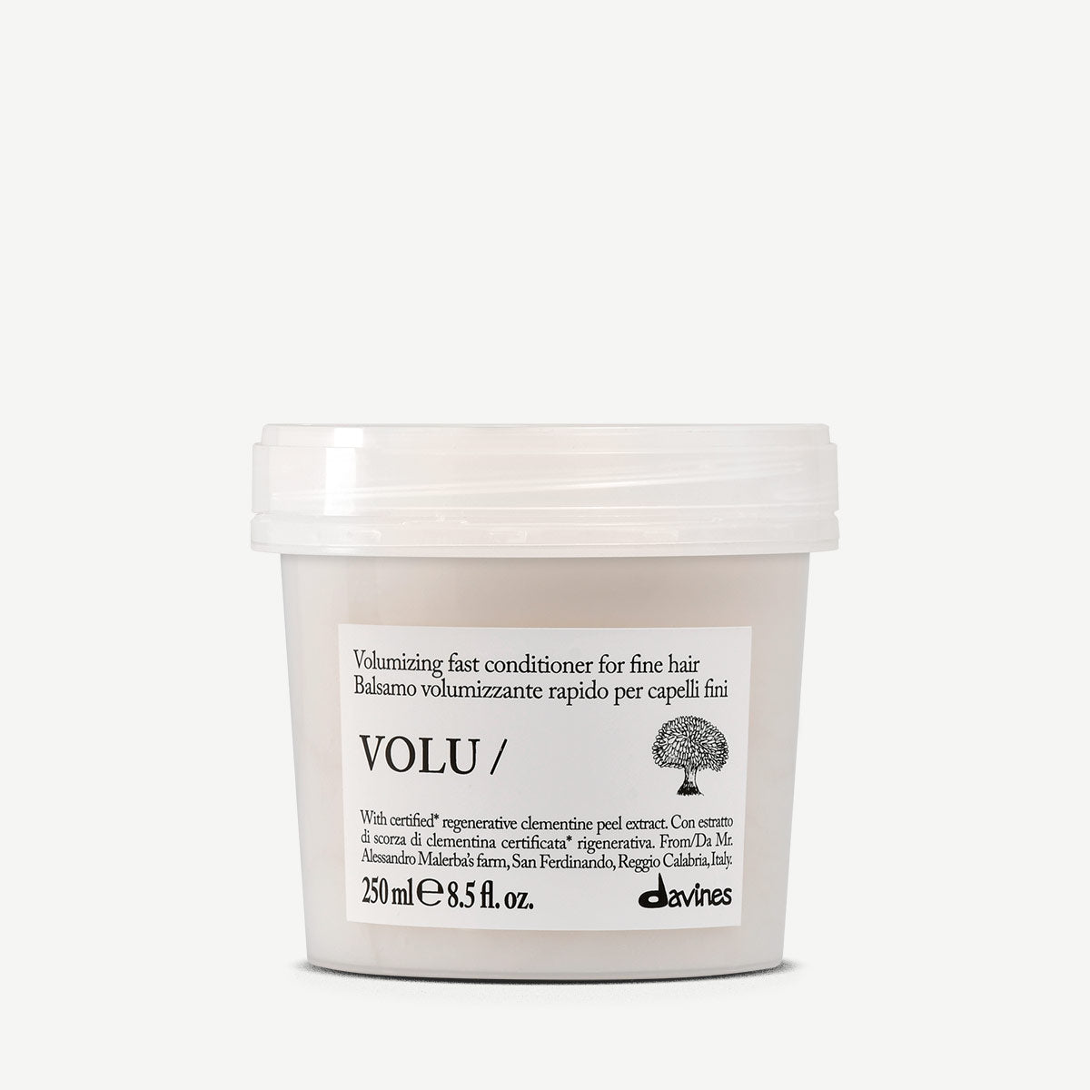 Davines ES International VOLU Conditioner - Acondicionador voluminizador rápido para cabellos finos