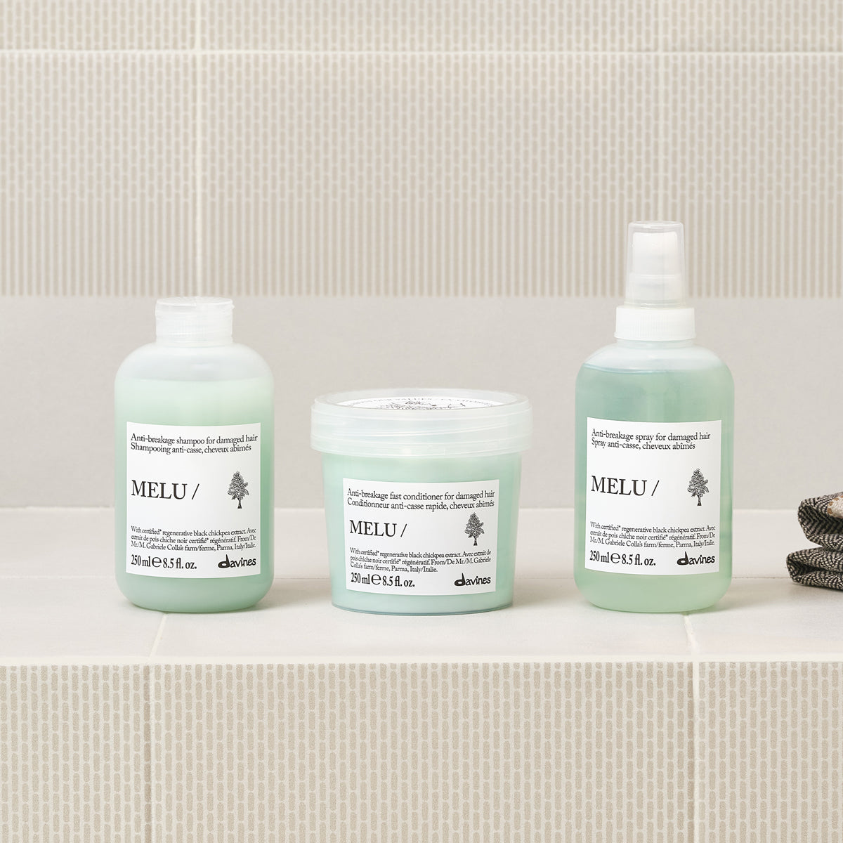 Davines ES International MELU Spray - Spray anti-rotura para cabello dañado