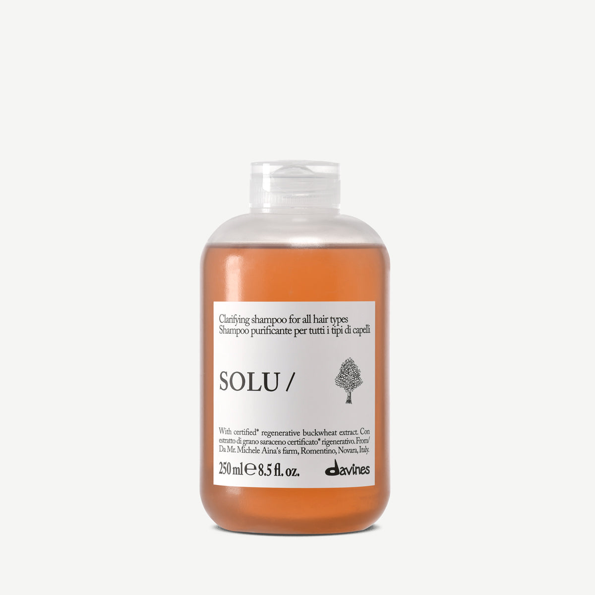 Davines ES International SOLU Shampoo - Champú purificante para todo tipo de cabello