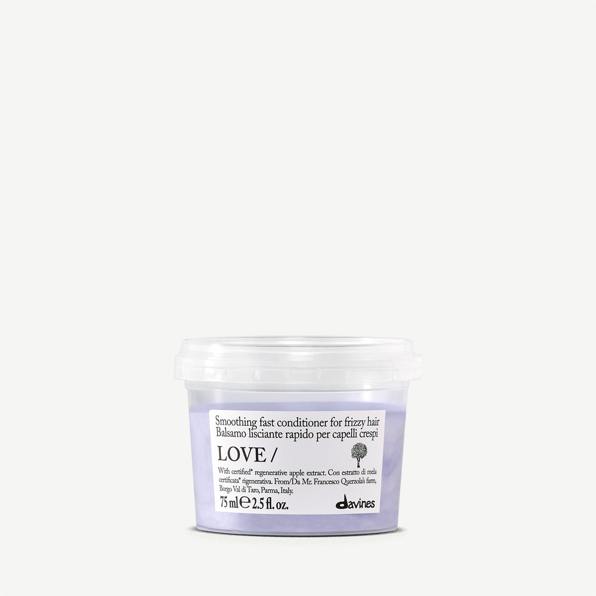 Davines ES International LOVE SMOOTHING Conditioner - Acondicionador anti-frizz rápido para cabello encrespado