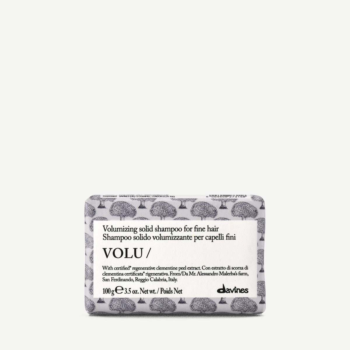 Davines ES International VOLU Solid Shampoo - Champú sólido voluminizador para cabellos finos