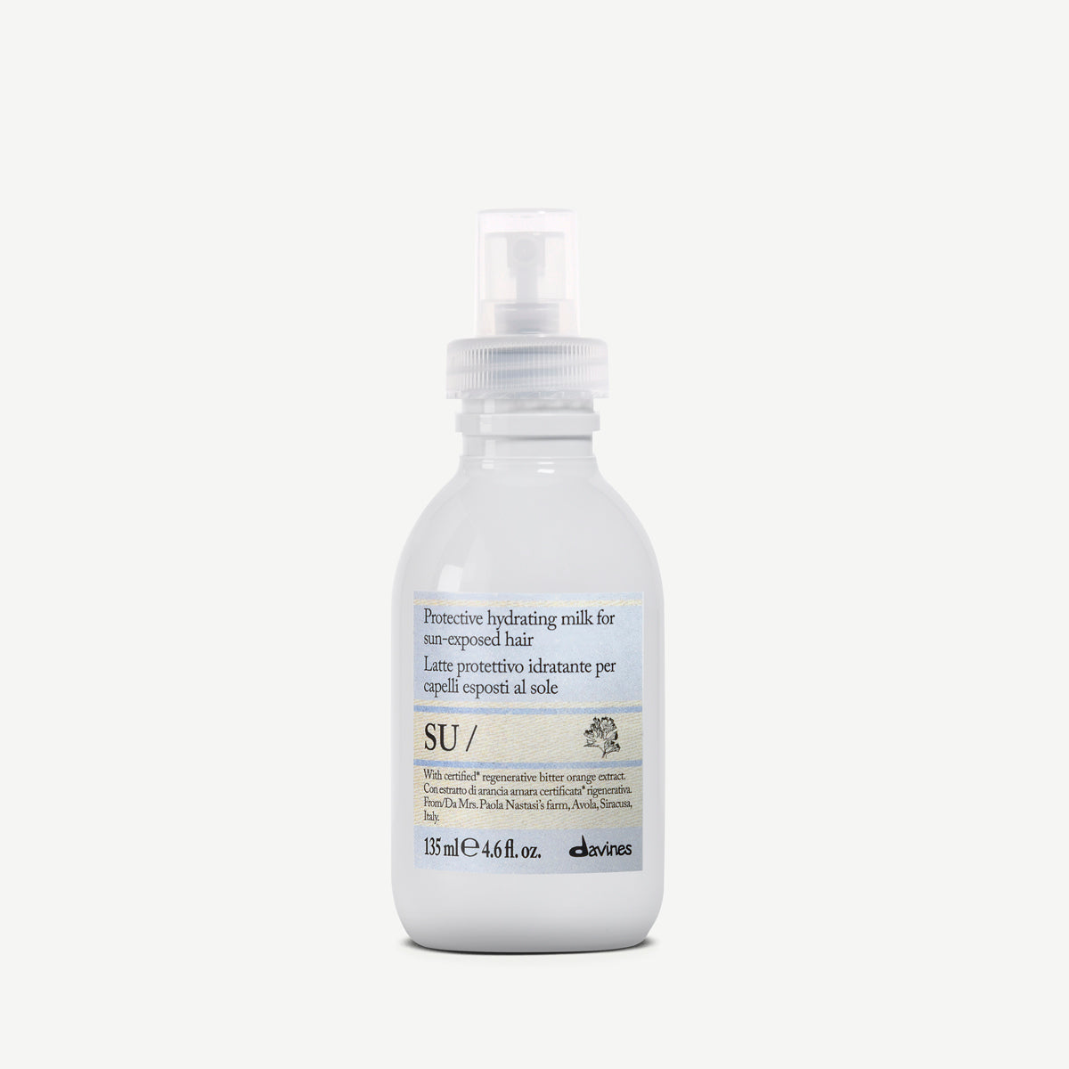 Davines ES International SU Hair Milk - Crema en spray sin aclarado con protección UV