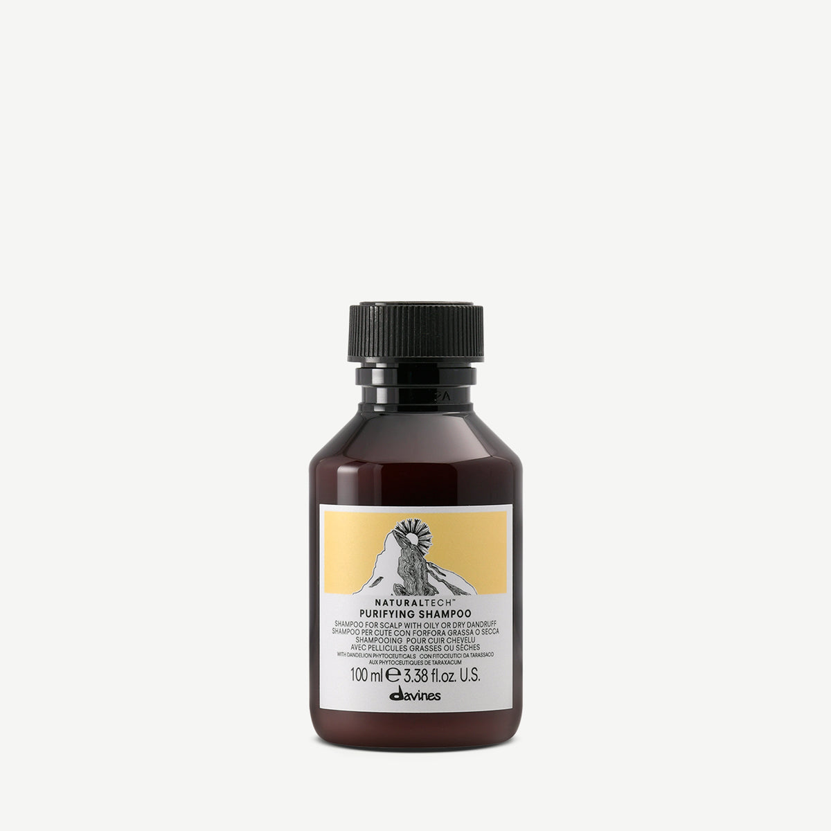 Davines ES International Purifying Shampoo - Champú purificante anti caspa para cuero cabelludo graso o seco