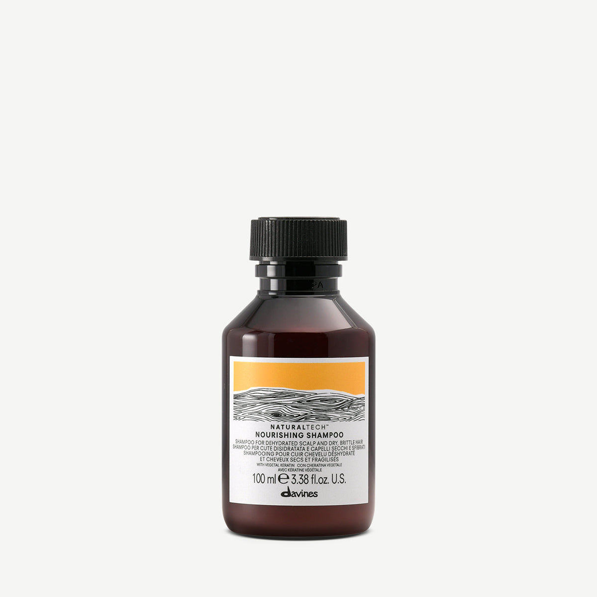 Davines ES International NOURISHING Shampoo - Champú nutritivo para cuero cabelludo deshidratado y cabello seco, quebradizo y dañado