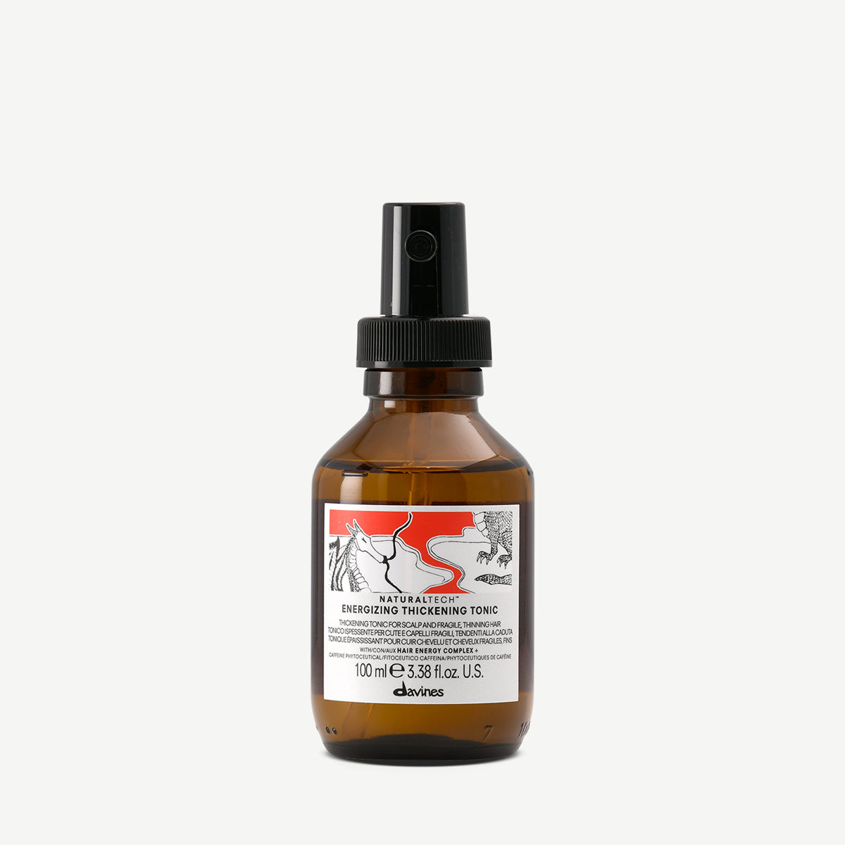Davines ES International ENERGIZING Thickening Tonic - Tónico espesante para el cuero cabelludo y el cabello frágil, quebradizo