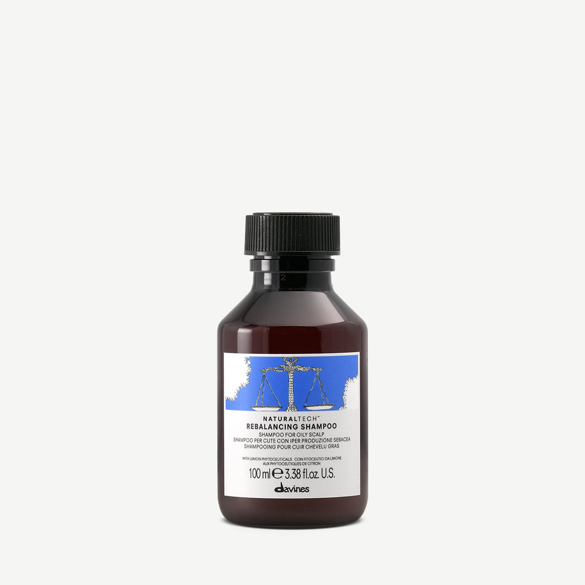 Davines ES International REBALANCING Shampoo - Champú reequilibrante para cueros cabelludos con hiperproducción sebácea