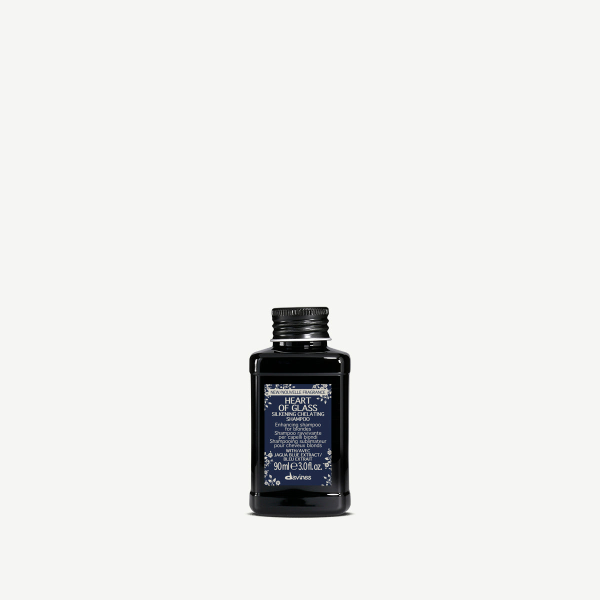 Davines ES International HEART OF GLASS Silkening Chelating Shampoo - Champú realzador para cabello rubio