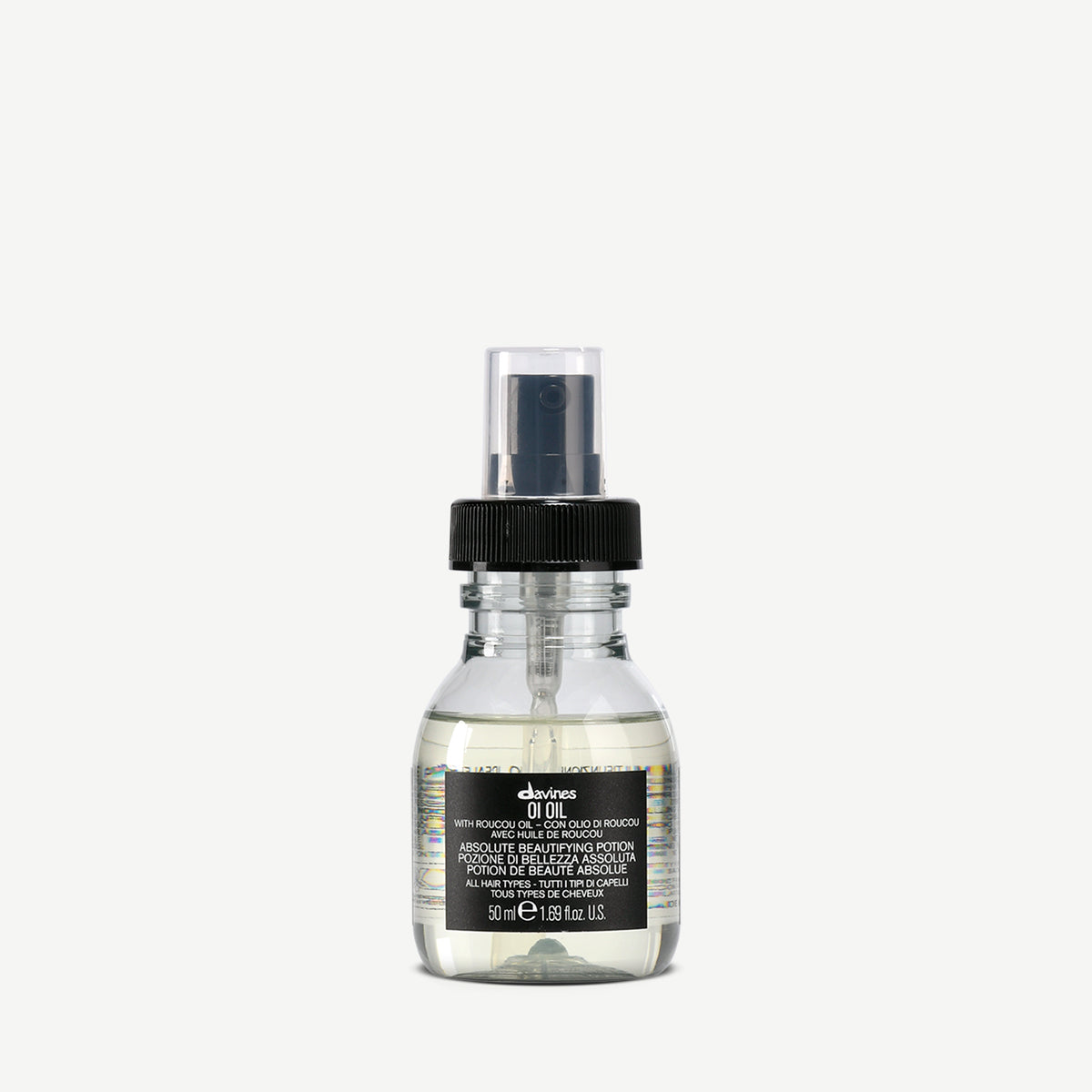 Davines ES International OI Oil - Aceite capilar multifuncional antiencrespamiento y potenciador de brillo