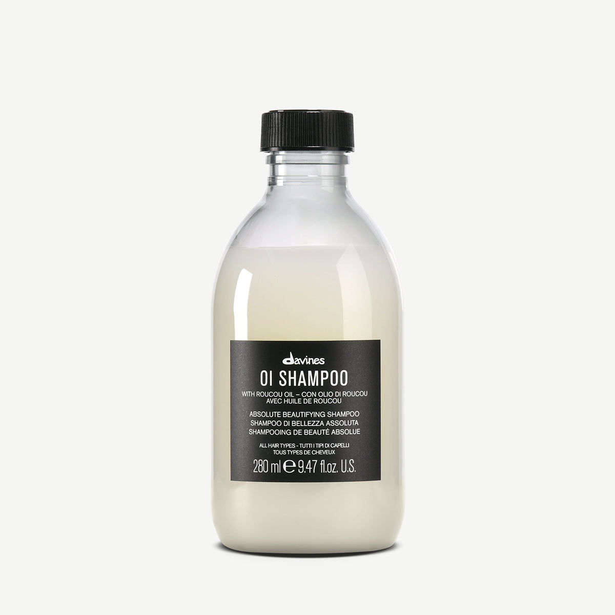 Davines ES International OI Shampoo - Champú suave de uso diario para un cabello brillante y aterciopelado