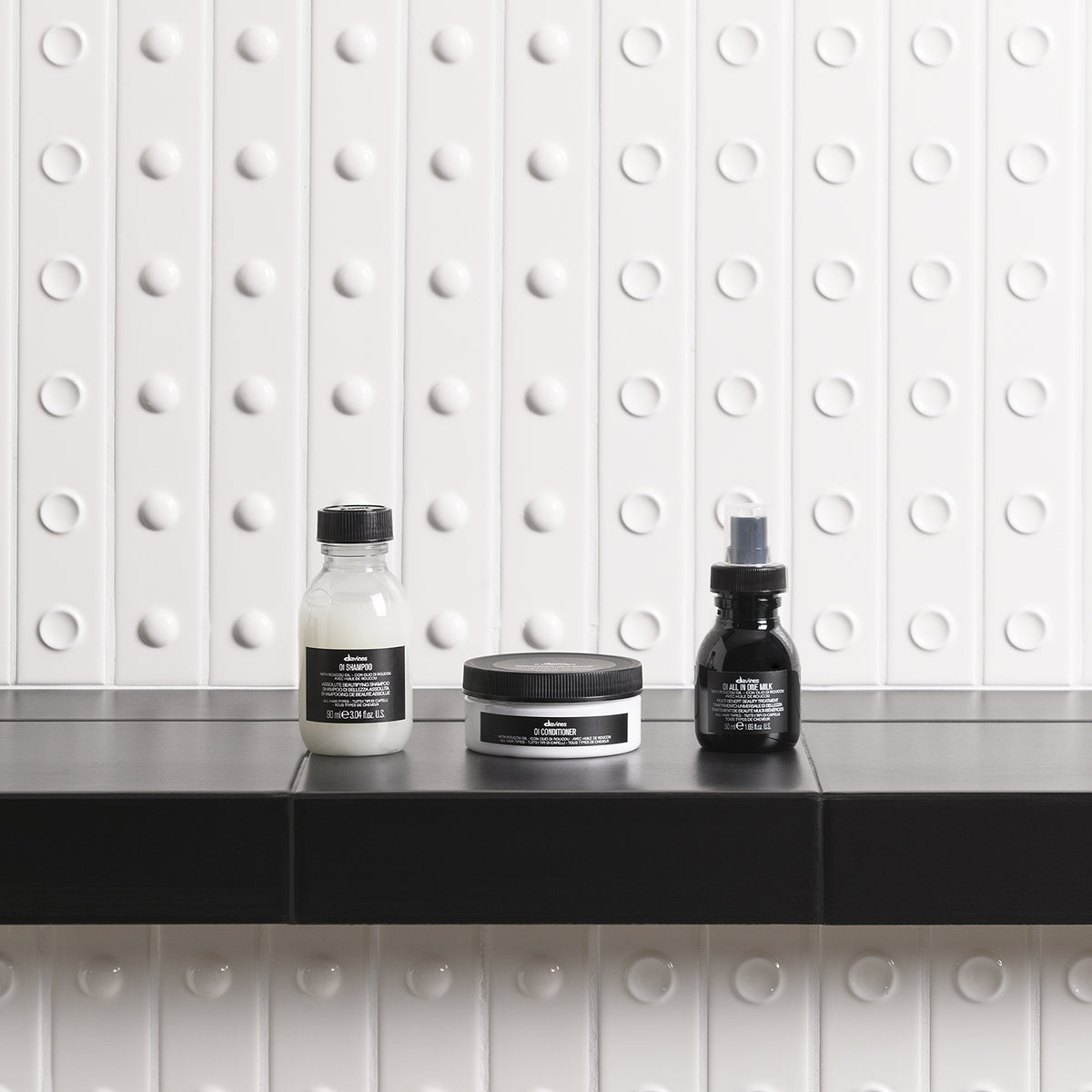 Davines ES International OI Shampoo - Champú suave de uso diario para un cabello brillante y aterciopelado