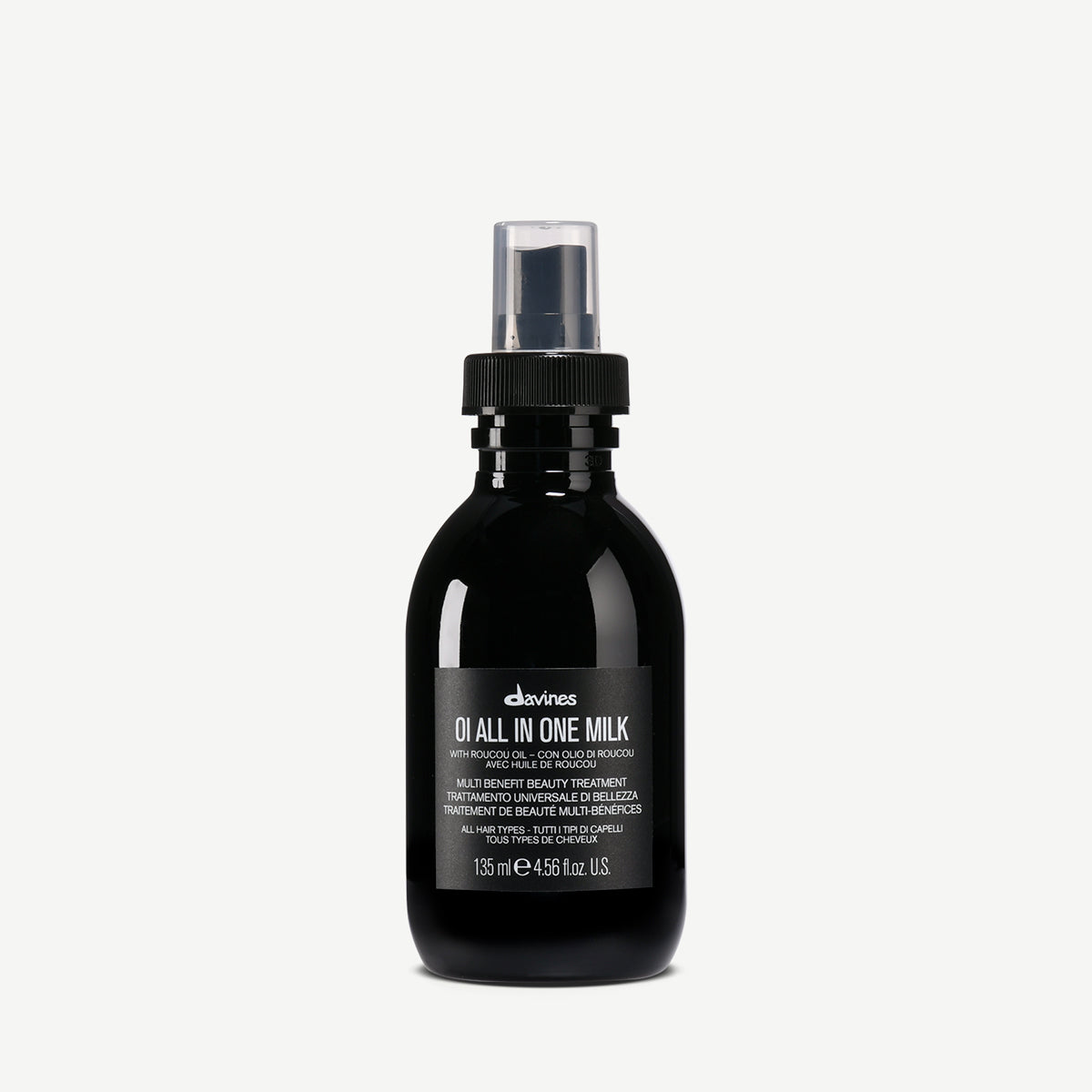 Davines ES International OI All In One Milk - Leche capilar hidratante antifrizz con protección térmica y brillo