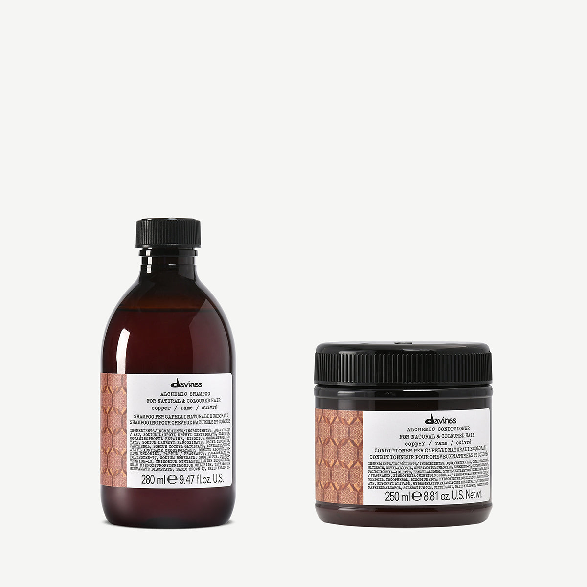 Kit Cabello Cobrizo 1 2 pz.Davines