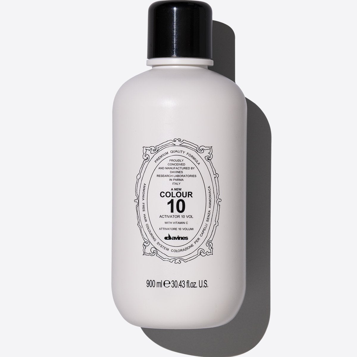 Activator 10 vol Emulsión cremosa de peróxido de hidrógeno al 3% 900 ml Davines