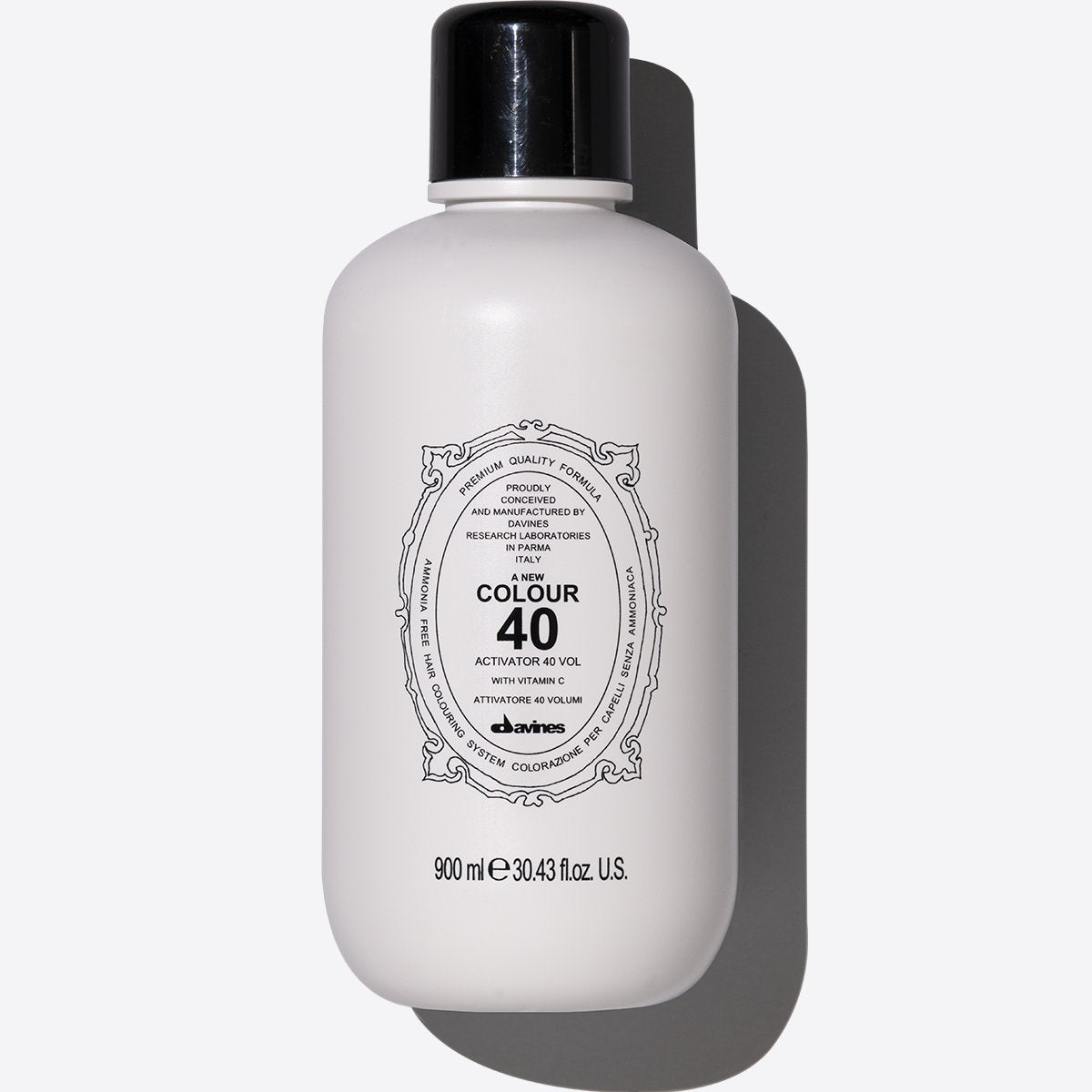 Activator 40 vol Emulsión cremosa de peróxido de hidrógeno al 12% 900 ml Davines