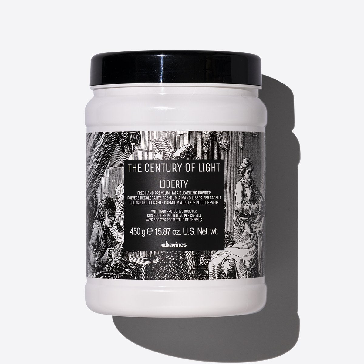 Liberty Polvo blanqueador premium para aplicaciones a mano alzada 450 gr Davines