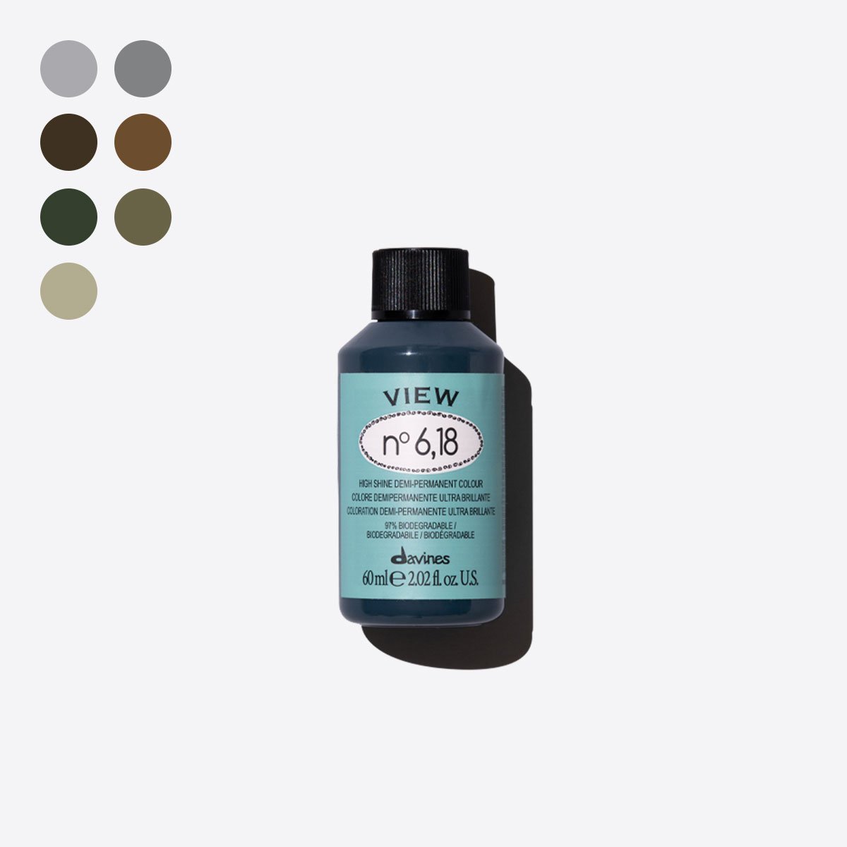 ,1 Ash Color demipermanente ultra brillante 0 pz. Davines