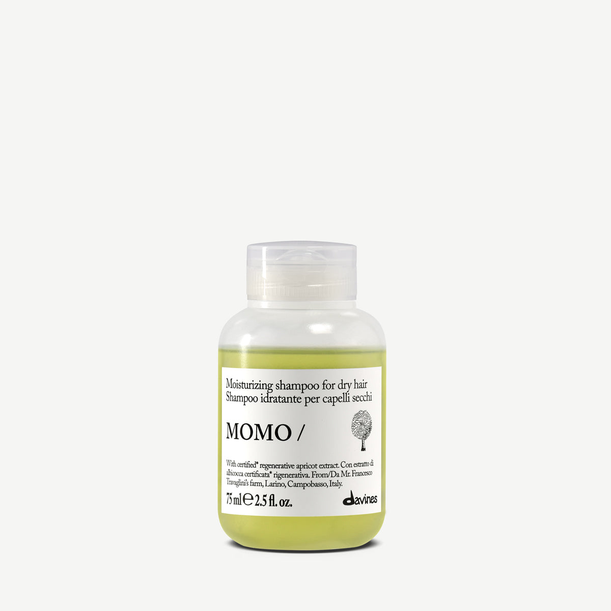 
Davines ES International MOMO Shampoo - Champú hidratante para cabello seco
