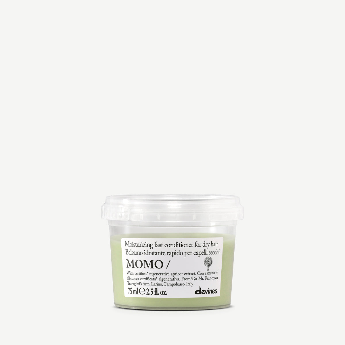 
Davines ES International MOMO Conditioner - Acondicionador hidratante de acción rápida para cabello seco