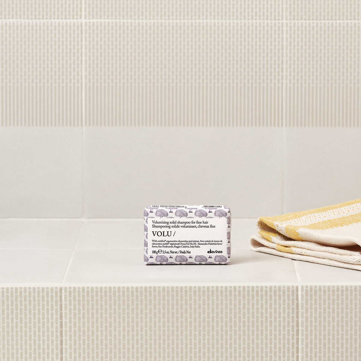 
Davines ES International VOLU Solid Shampoo - Champú sólido voluminizador para cabellos finos