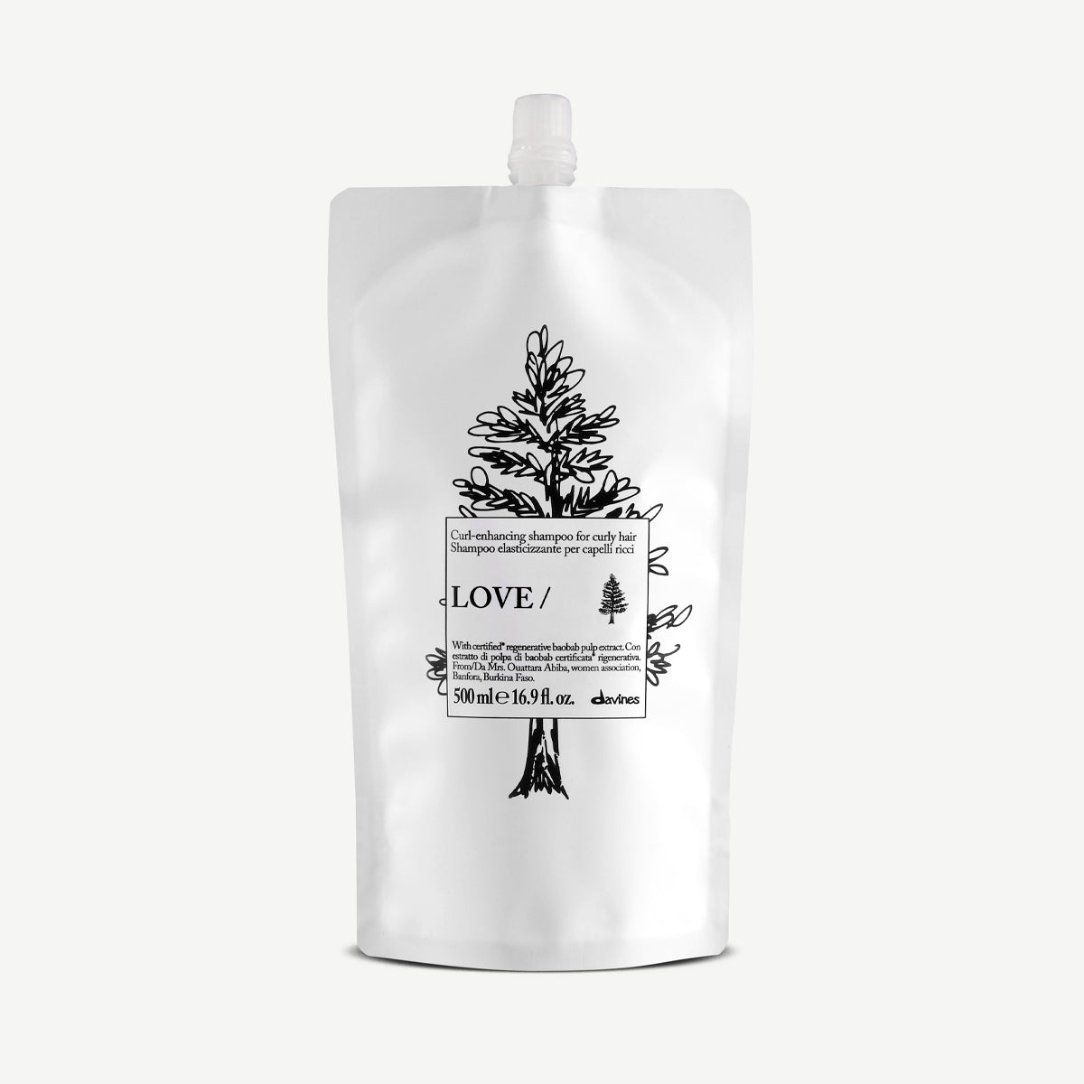 LOVE CURL Shampoo Refill 1  500 mlDavines
