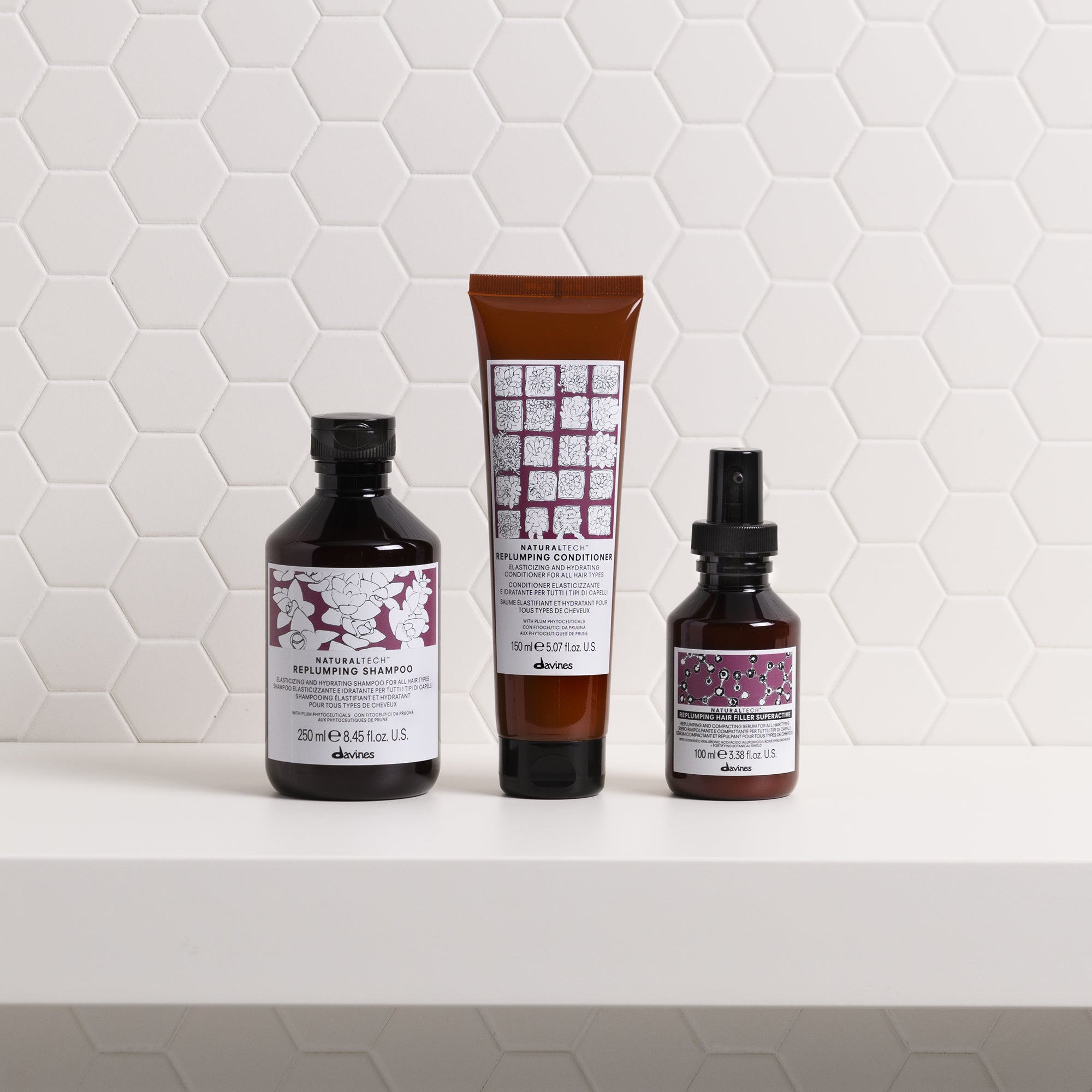 
Davines ES International REPLUMPING Conditioner - Acondicionador elastizante e hidratante