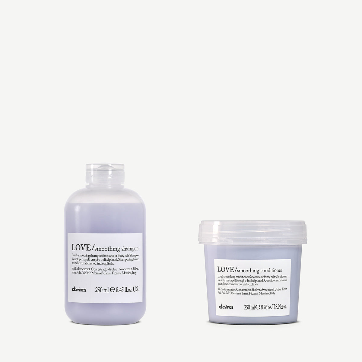 Kit LOVE SMOOTHING champú y acondicionador 1  Davines
