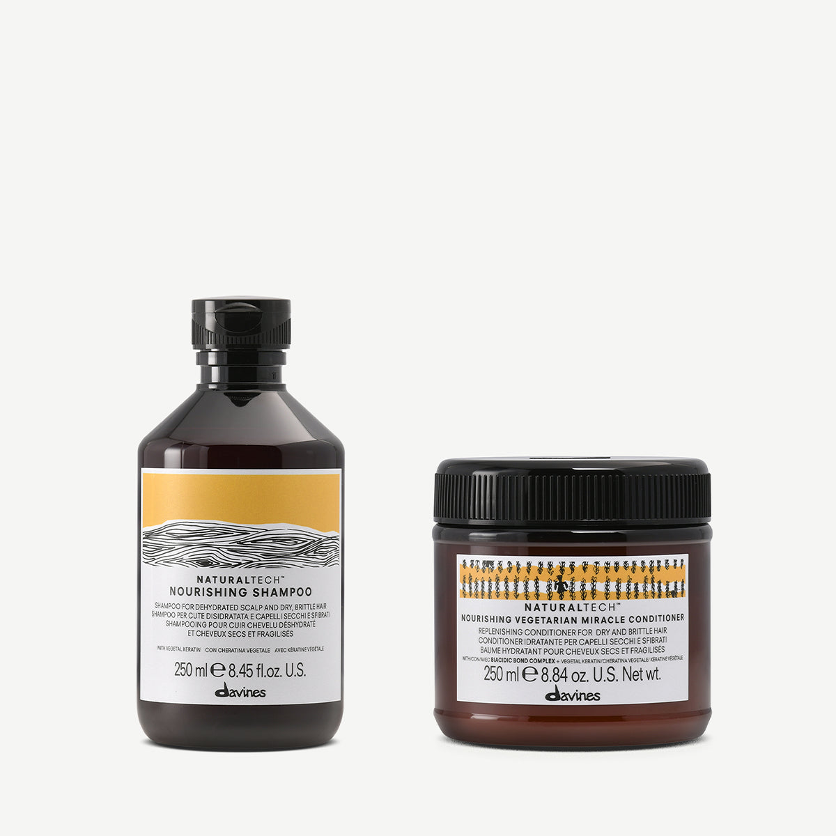Kit NOURISHING reestructurante 1  2 pz.Davines

