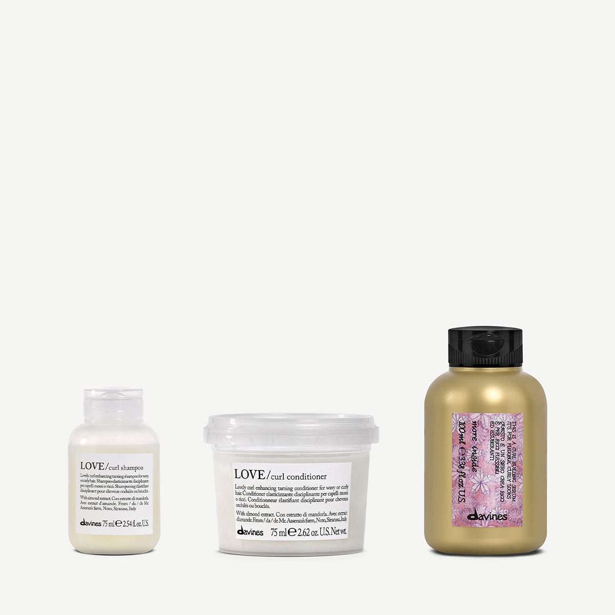 Kit Cabello Rizado 1  3 pz.Davines
