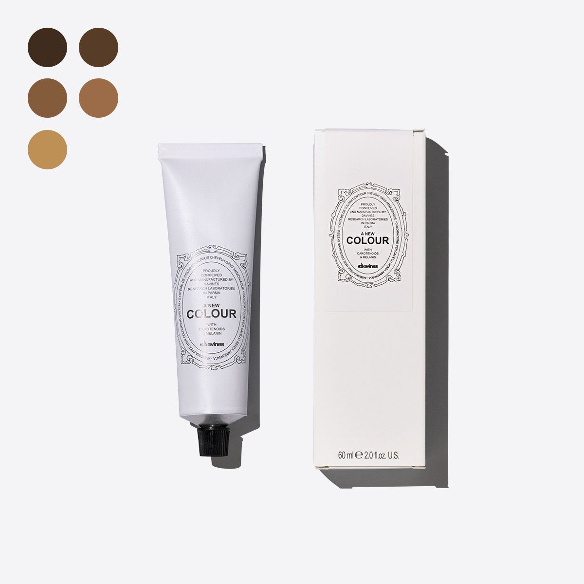 Warm Naturals <span data-mce-fragment="1">Tinte permanente en crema sin amoníaco, con carotenoides y melanina que aportan una fuerte acción antioxidante. Ideal para cubrir las canas por completo, aclarar el cabello hasta tres tonos, oscurecer y cambiar los reflejos.</span> 0 pz.  Davines
