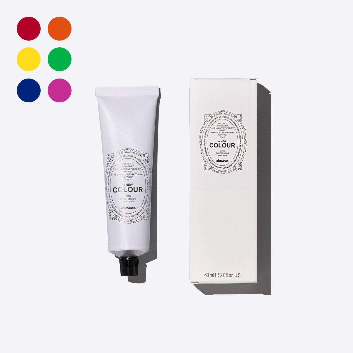 Pure Colours <p><span>Tinte permanente en crema sin amoníaco, con carotenoides y melanina que aportan una fuerte acción antioxidante. Ideal para cubrir las canas por completo, aclarar el cabello hasta tres tonos, oscurecer y cambiar los reflejos.</span></p> 0 pz.  Davines
