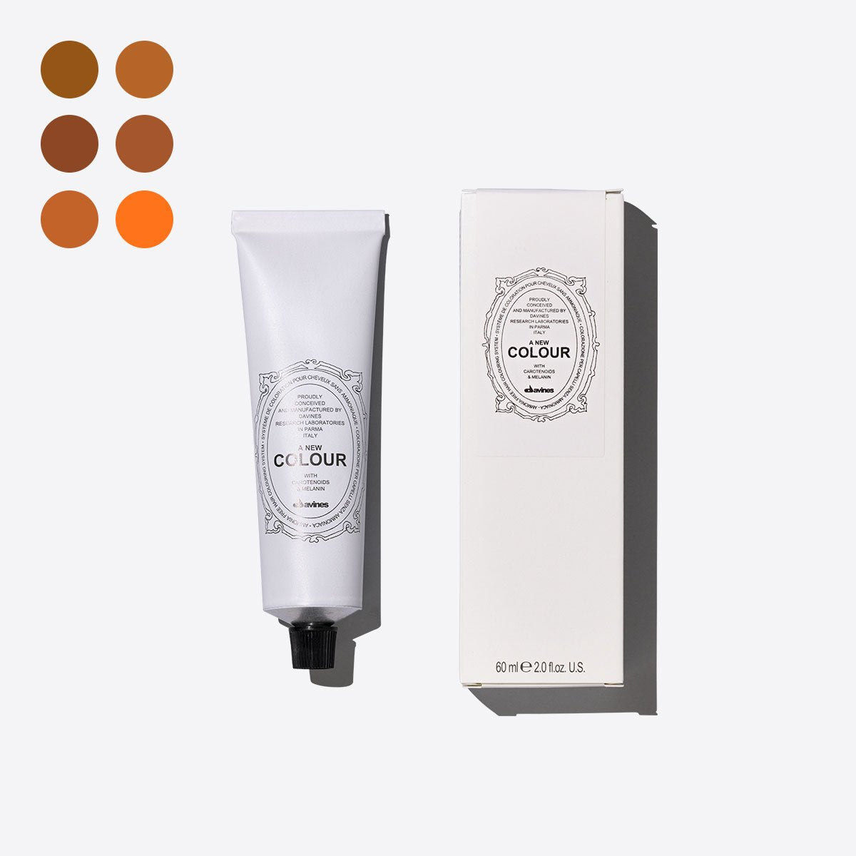 Copper <style type="text/css" data-mce-fragment="1"><!--
td {border: 1px solid #cccccc;}br {mso-data-placement:same-cell;}
--></style>
<span data-sheets-value='{"1":2,"2":"Tinte permanente en crema sin amoníaco con carotenoides y melanina que aportan una fuerte acción antioxidante. Ideal para cubrir las canas por completo, aclarar el cabello hasta tres tonos, oscurecer y cambiar los reflejos."}' data-sheets-userformat='{"2":769,"3":{"1":0},"11":4,"12":0}' data-mce-fragment="1">Tinte permanente en crema sin amoníaco, con carotenoides y melanina que aportan una fuerte acción antioxidante. Ideal para cubrir las canas por completo, aclarar el cabello hasta tres tonos, oscurecer y cambiar los reflejos.</span> 0 pz.  Davines
